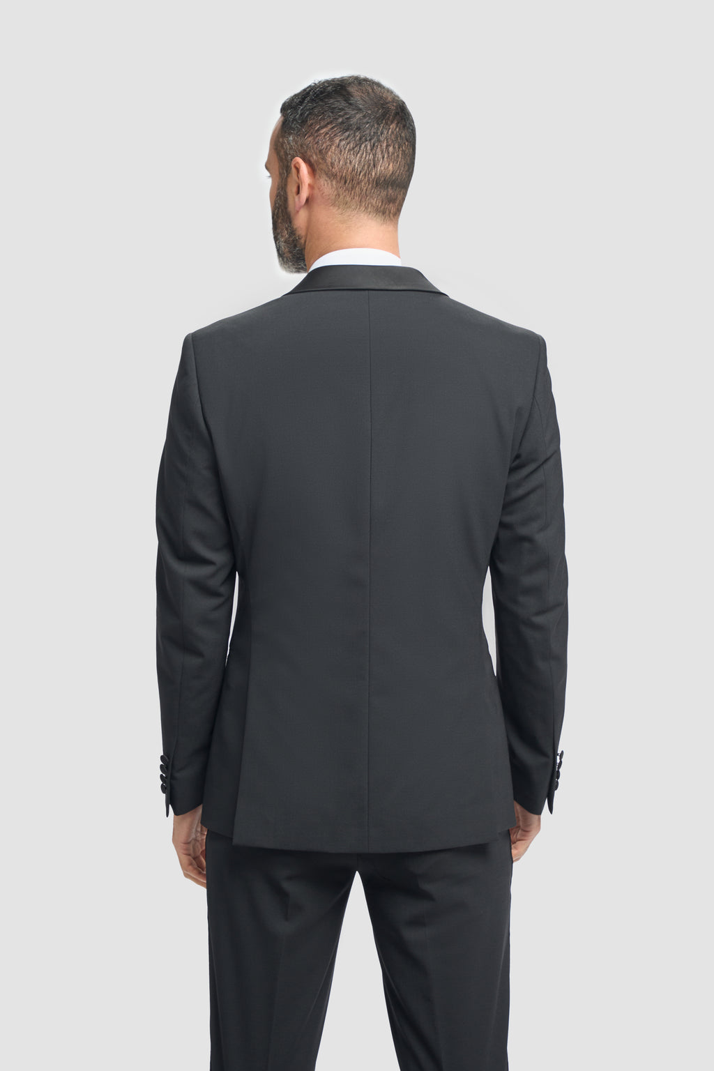 Aspen Shawl Lapel Dress Jacket - Black