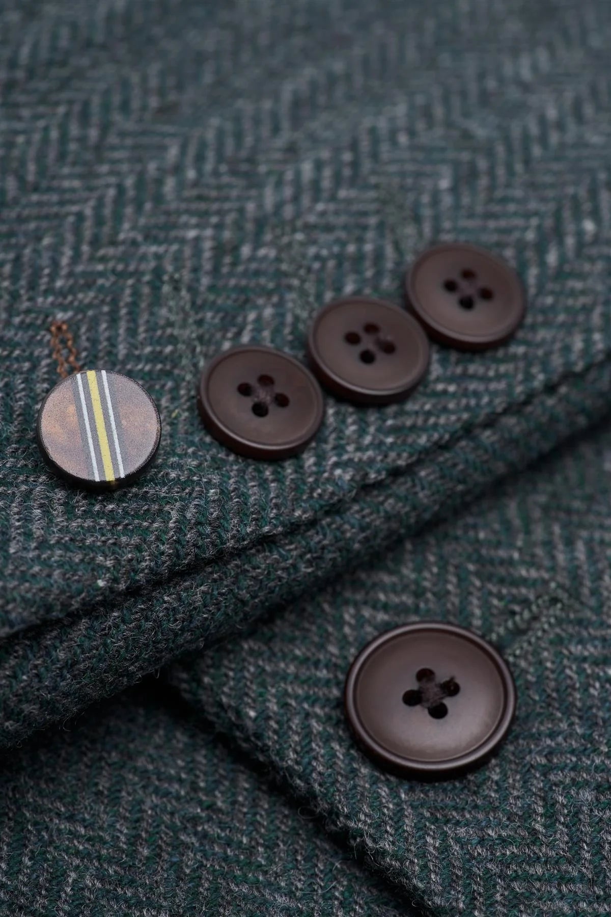 Cavani Thomas Tweed Jacket – Lush Olive