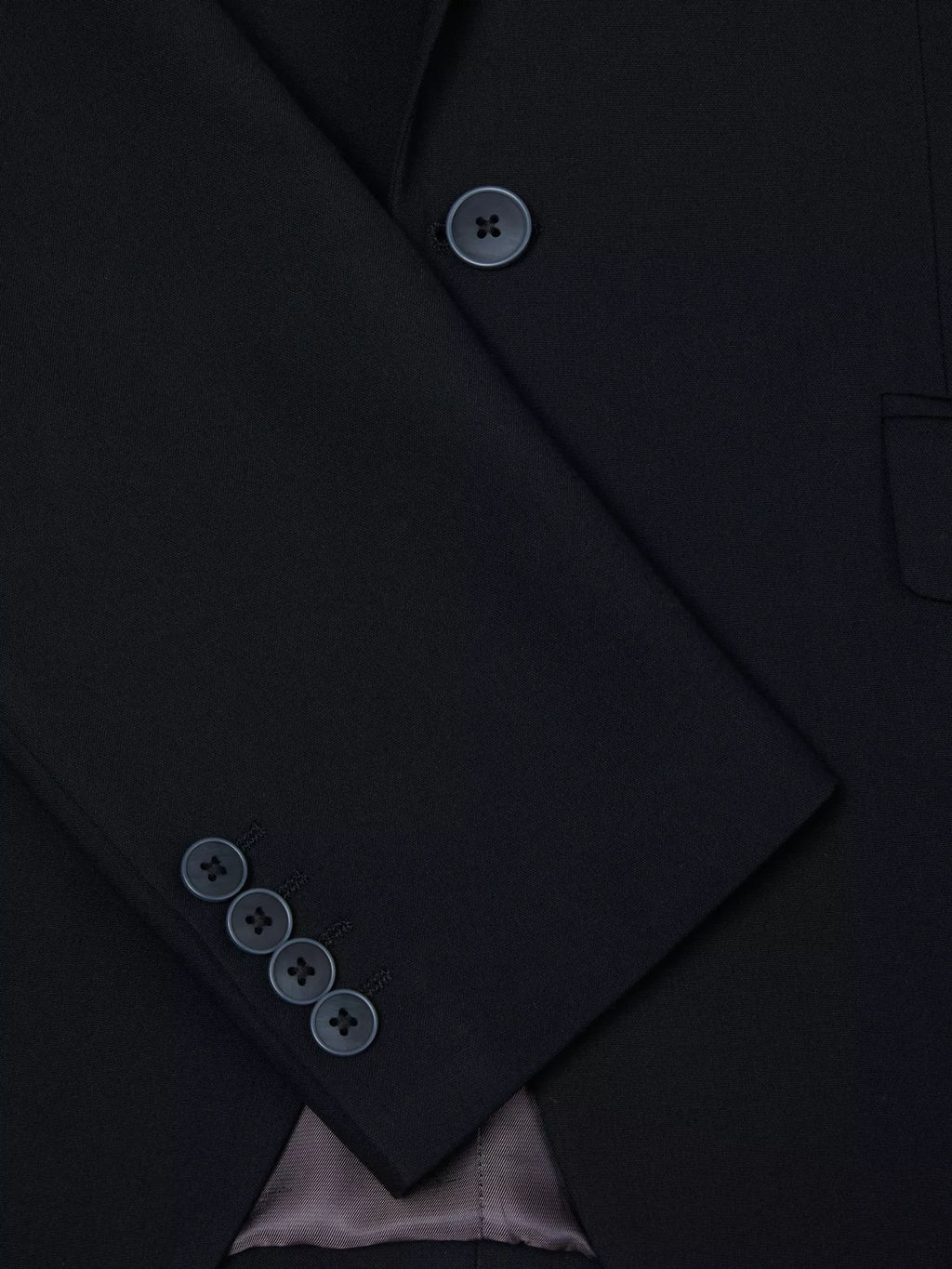 Dale Tapered Fit Suit Jacket - Black