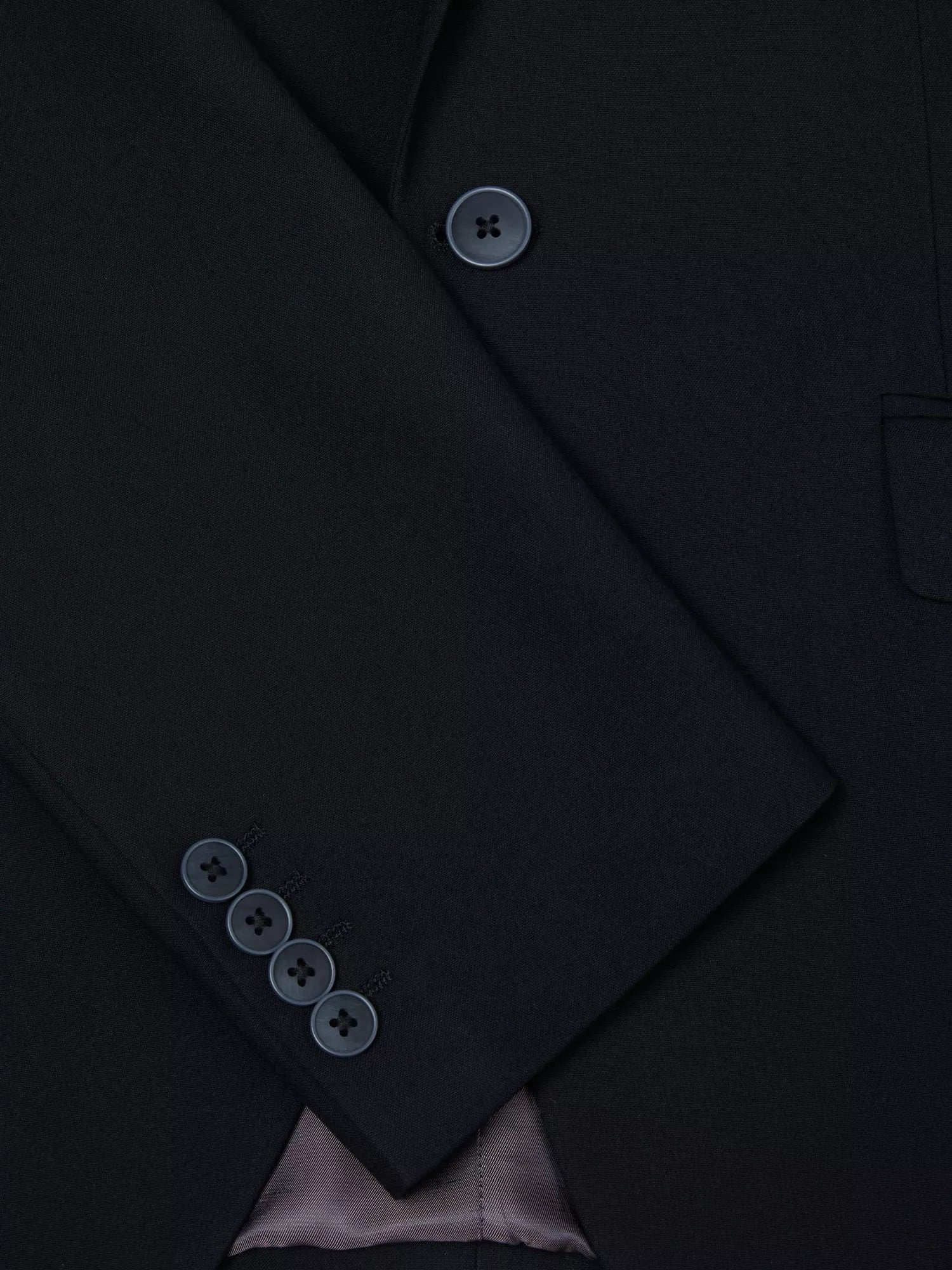 Dale Tapered Fit Suit Jacket - Black