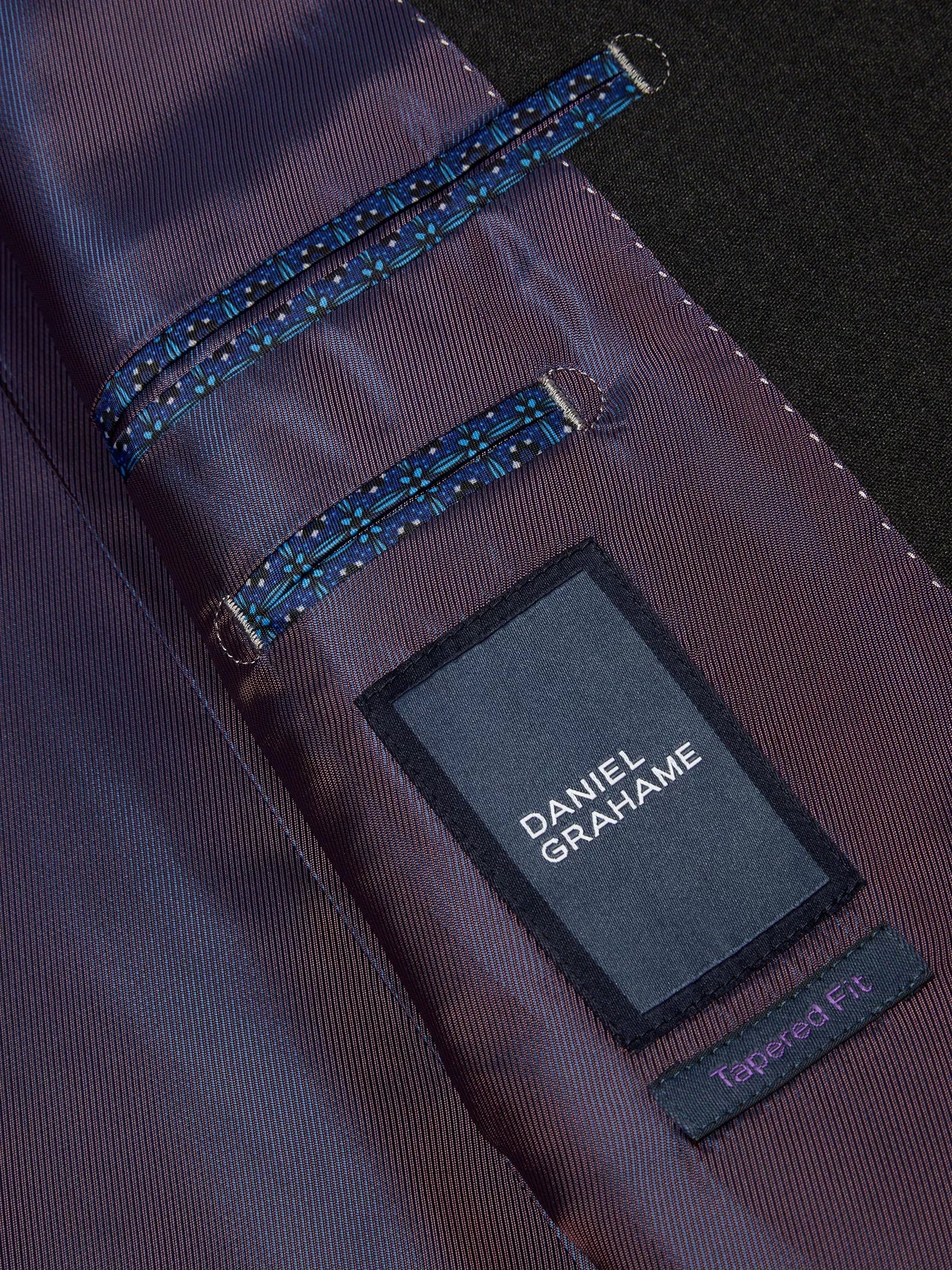 Daniel Grahame Dale Grey Tapered Suit Jacket