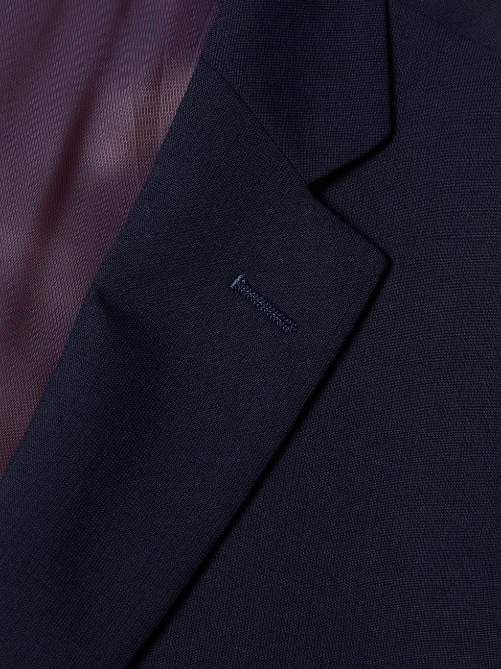 Daniel Grahame Navy Dale Wool Blend Tapered Suit Jacket