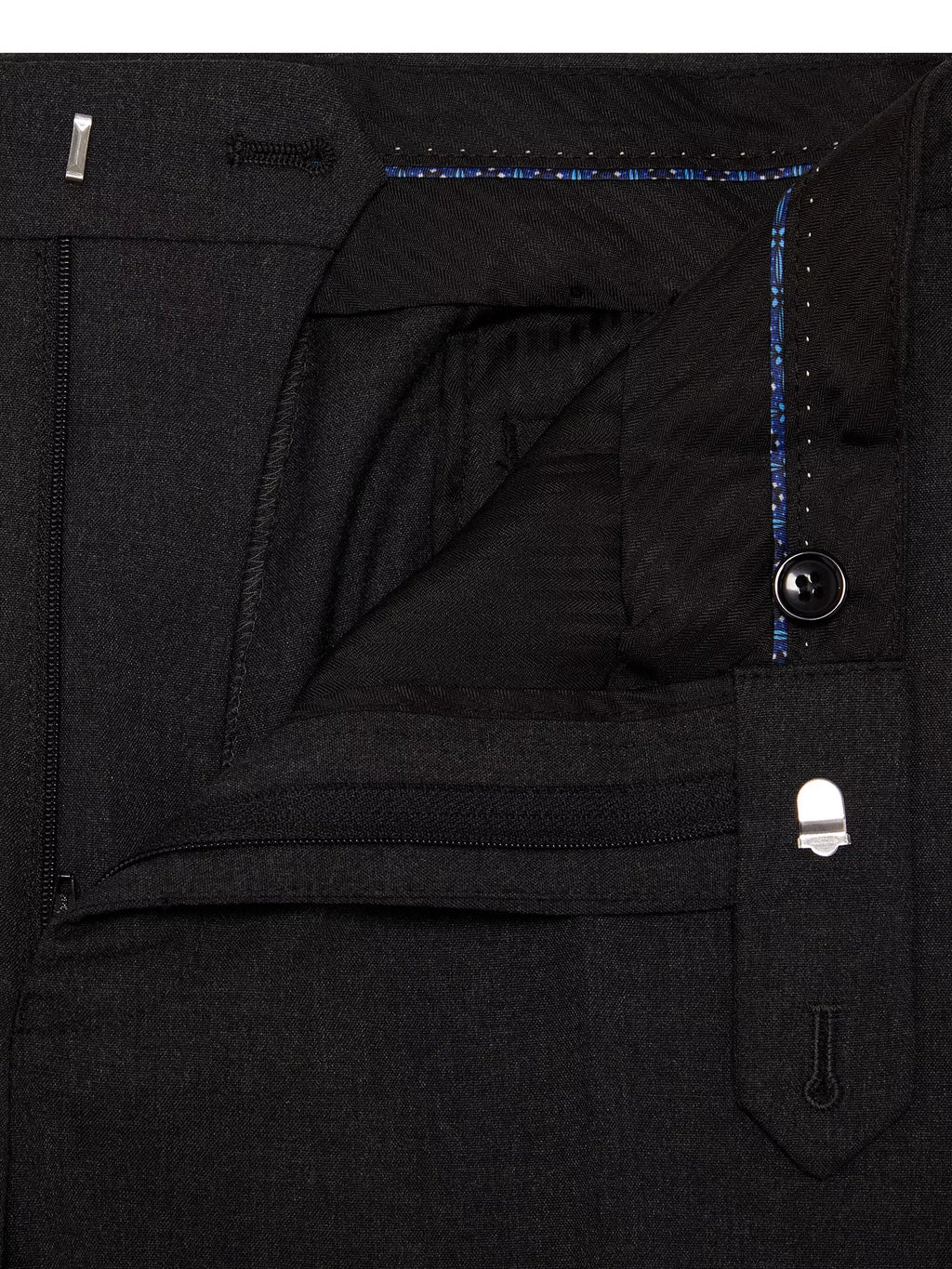 Daniel Grahame Dale Grey Tapered Suit Trousers