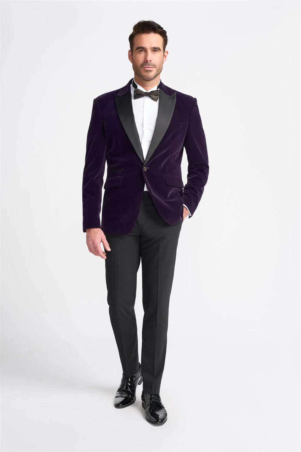 Cavani Rosa Velvet Jacket - Lilac