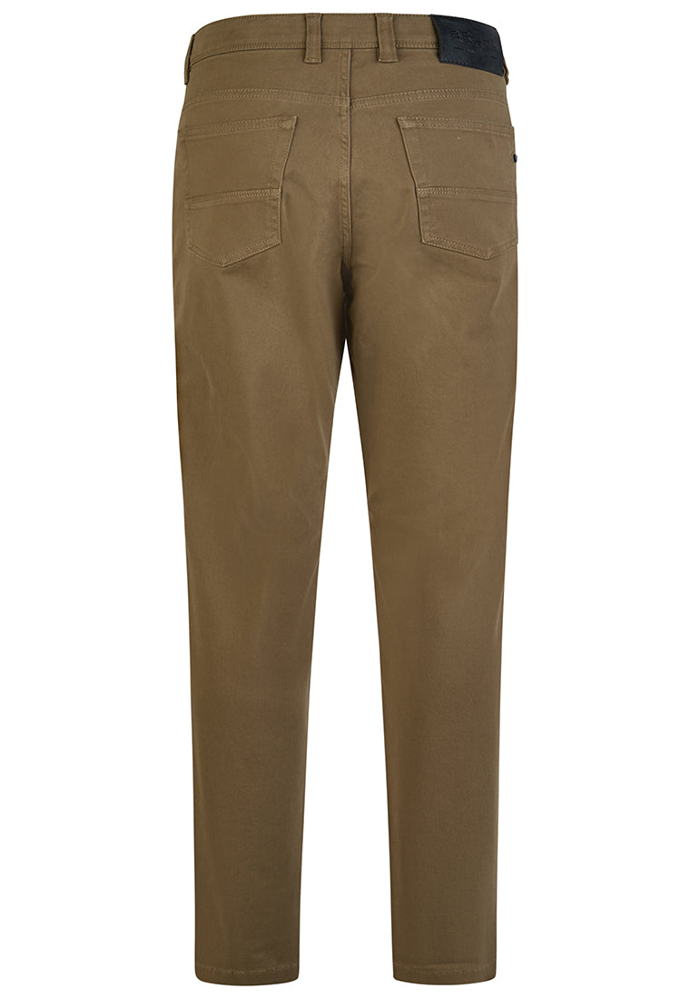 York Cotton High Stretch Chino - Putty