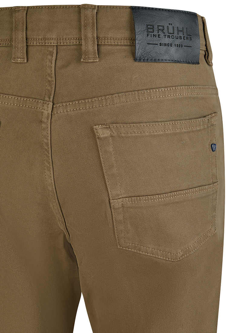 York Cotton High Stretch Chino - Putty