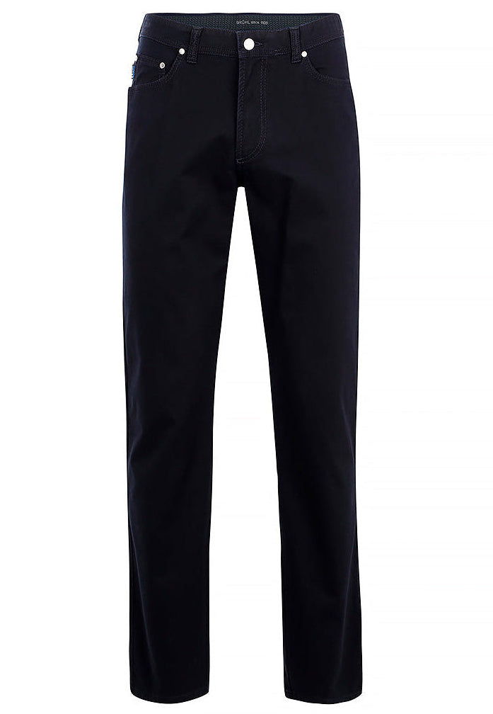 York Cotton High Stretch Chino - Marine