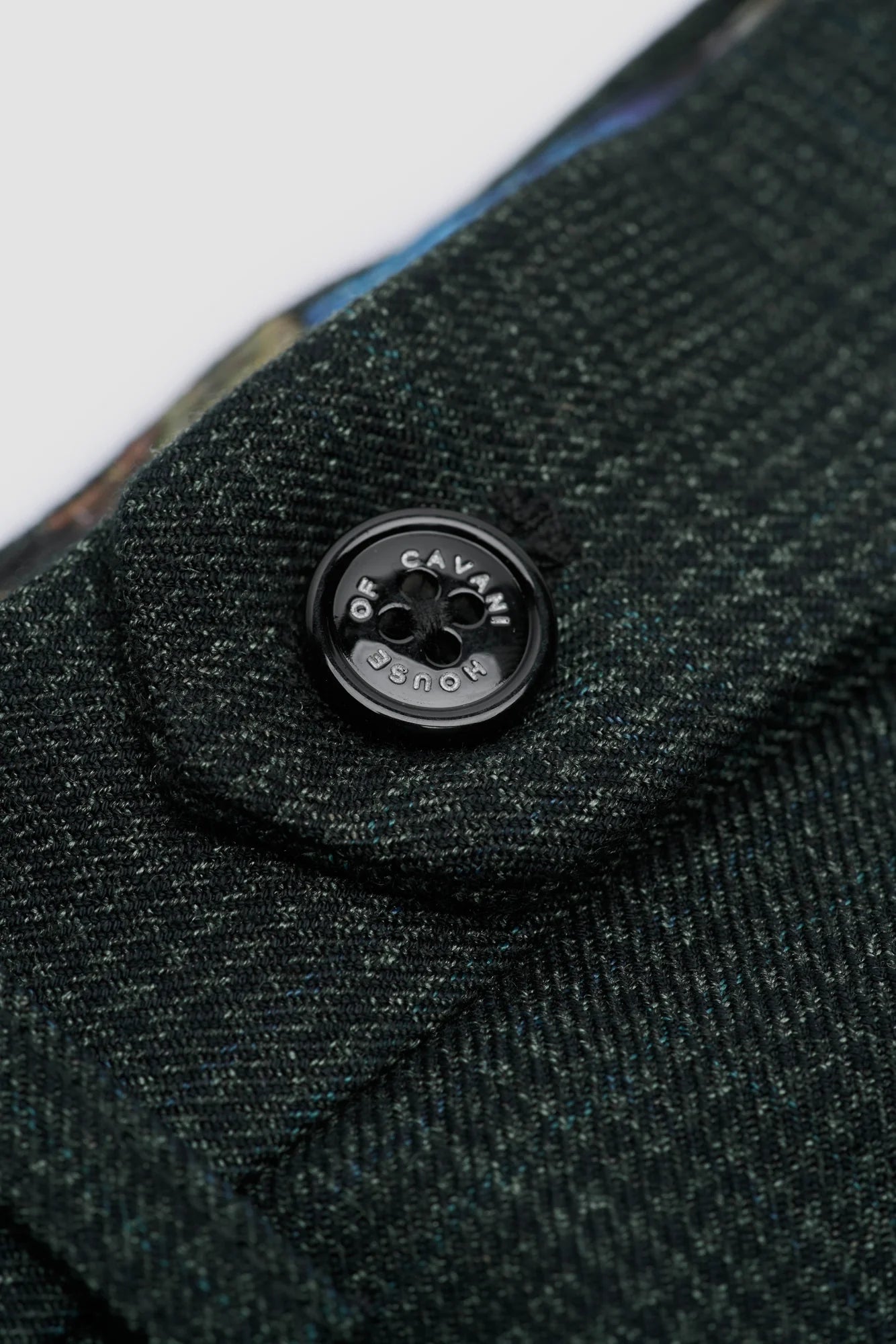 Caridi Check Trouser - Olive Green