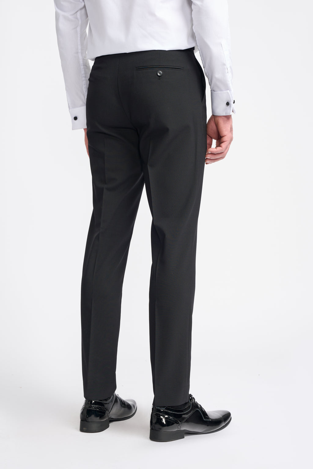 Cavani Aspen Black Dress Trousers | Tailored Fit