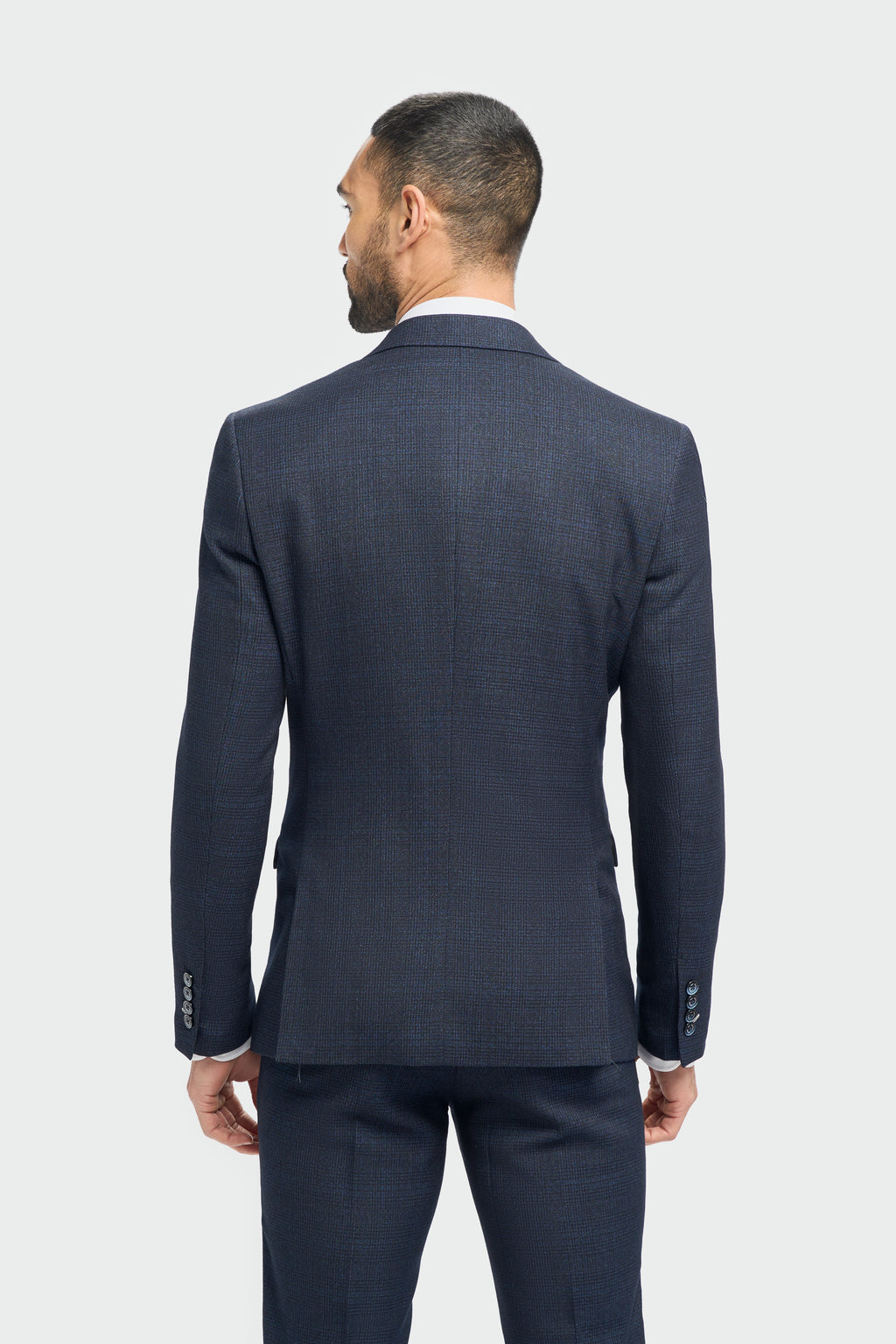 Cavani Caridi Navy Suit Jacket