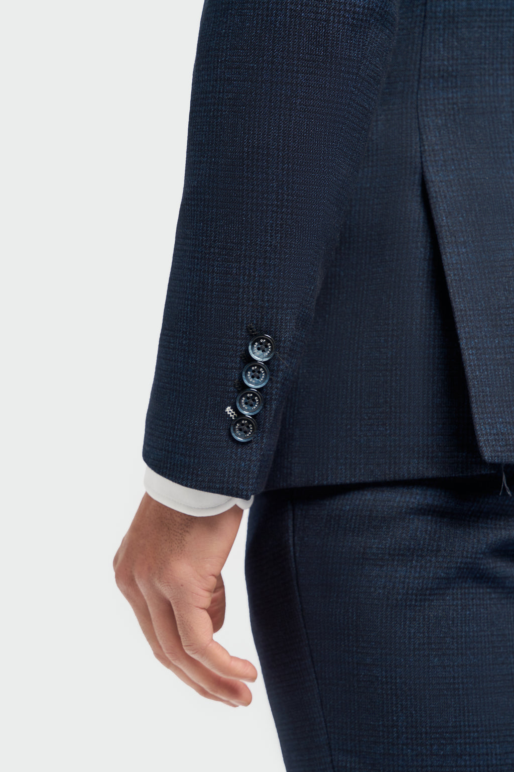 Cavani Caridi Navy Suit Jacket