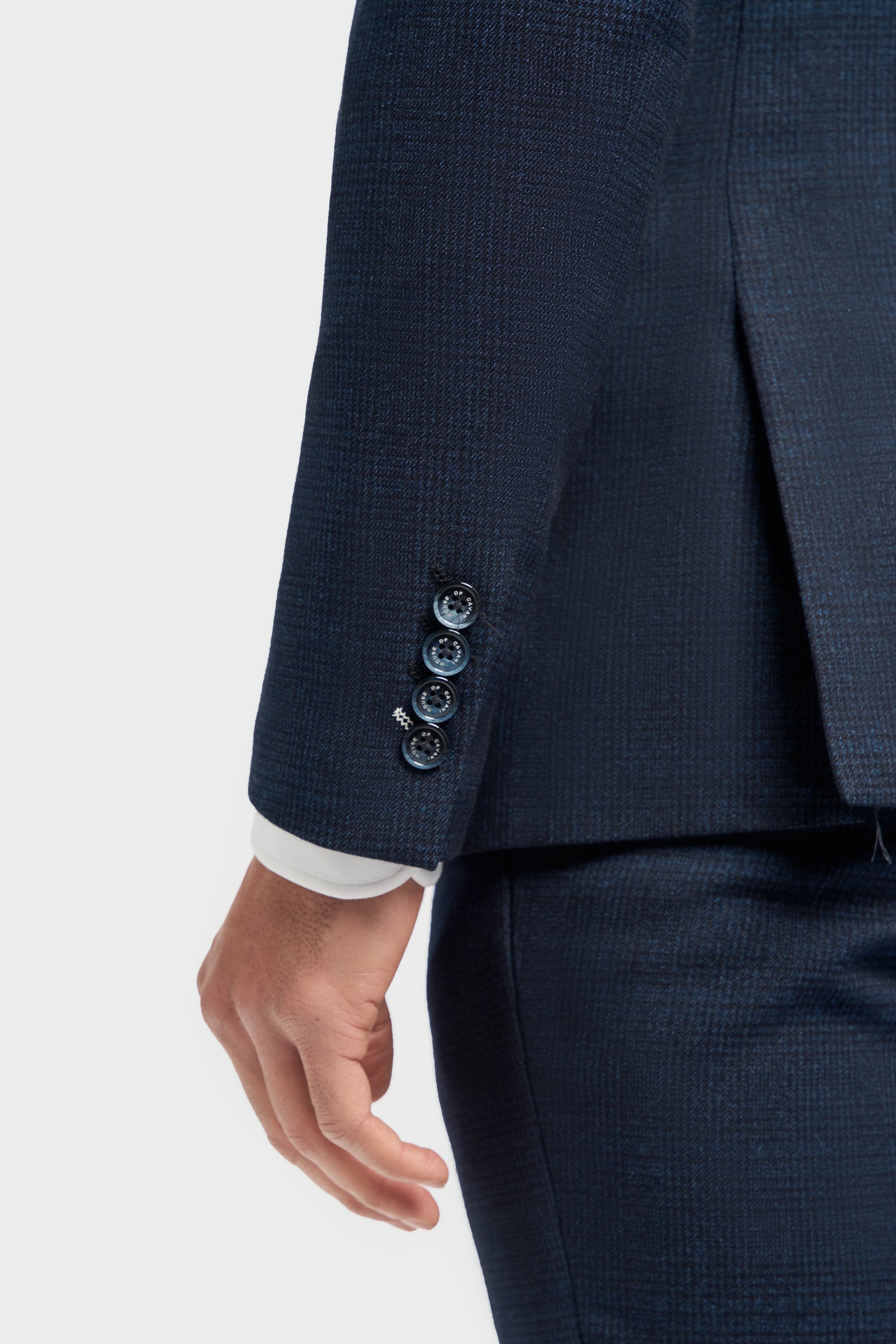 Cavani Caridi Navy Suit Jacket