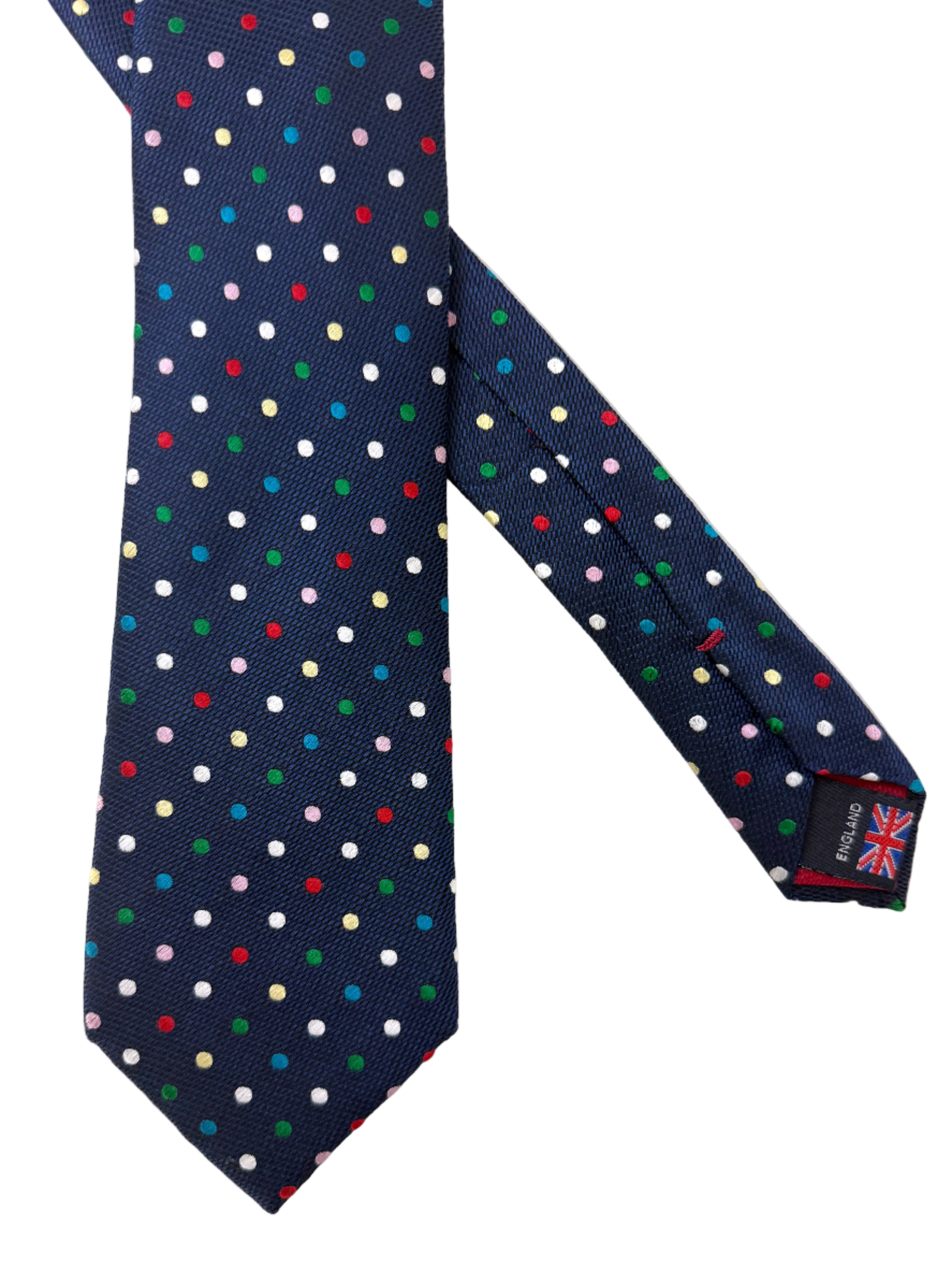 Red Label Polka Dot Navy / Multicolour