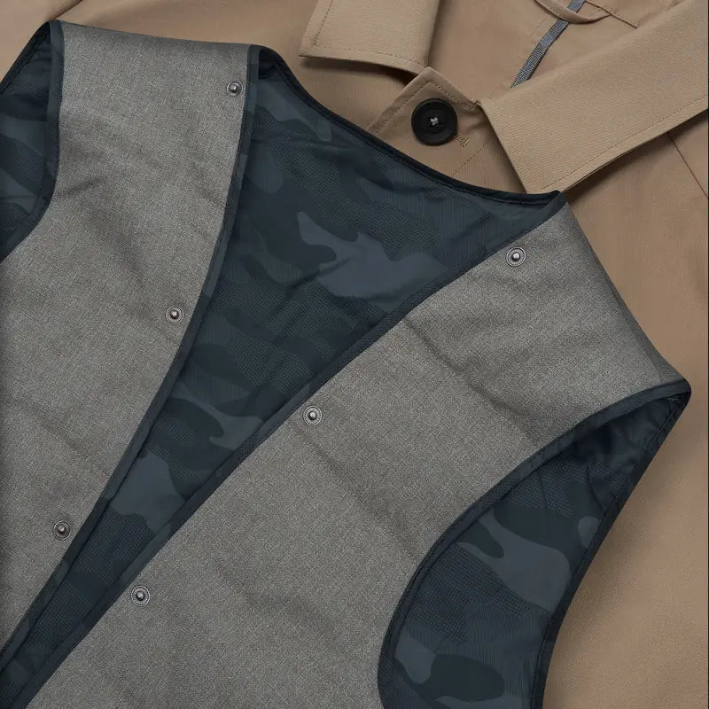 Spitalfield City Raincoat - Stone