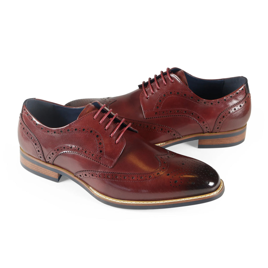 Venezia Gibson Brogue - Burgundy