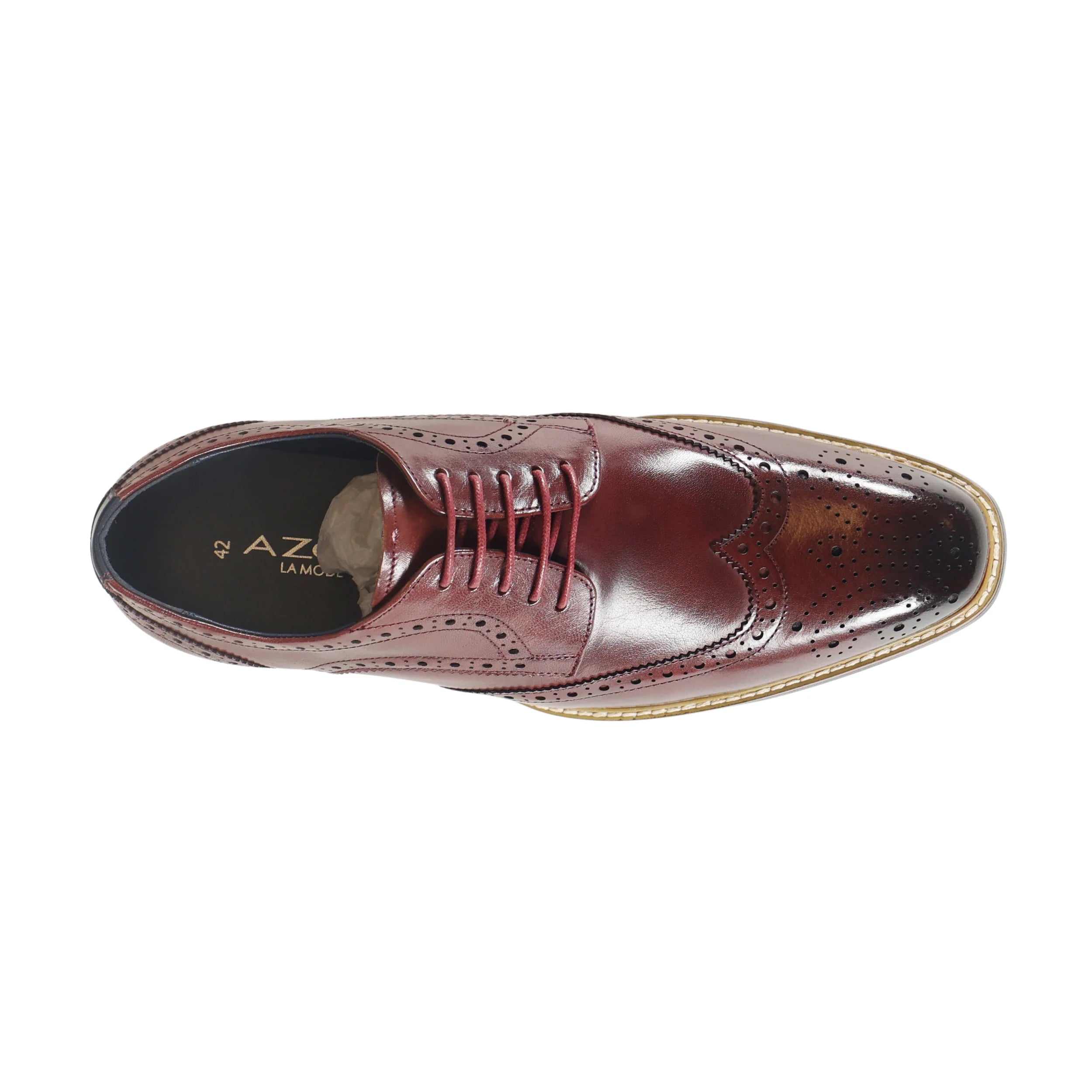 Venezia Gibson Brogue - Burgundy