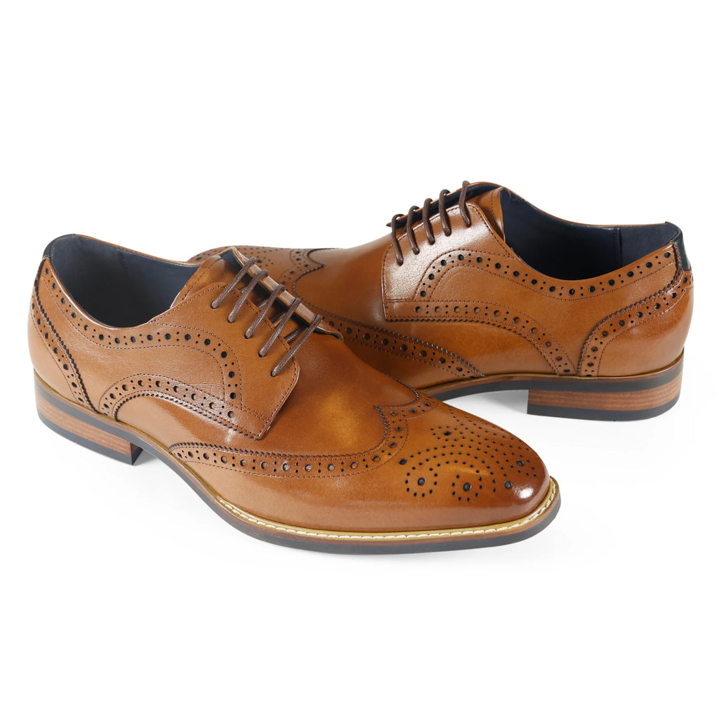 Venezia Gibson Brogue - Tan