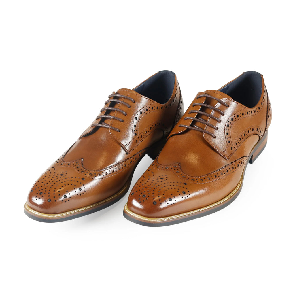 Venezia Gibson Brogue - Tan