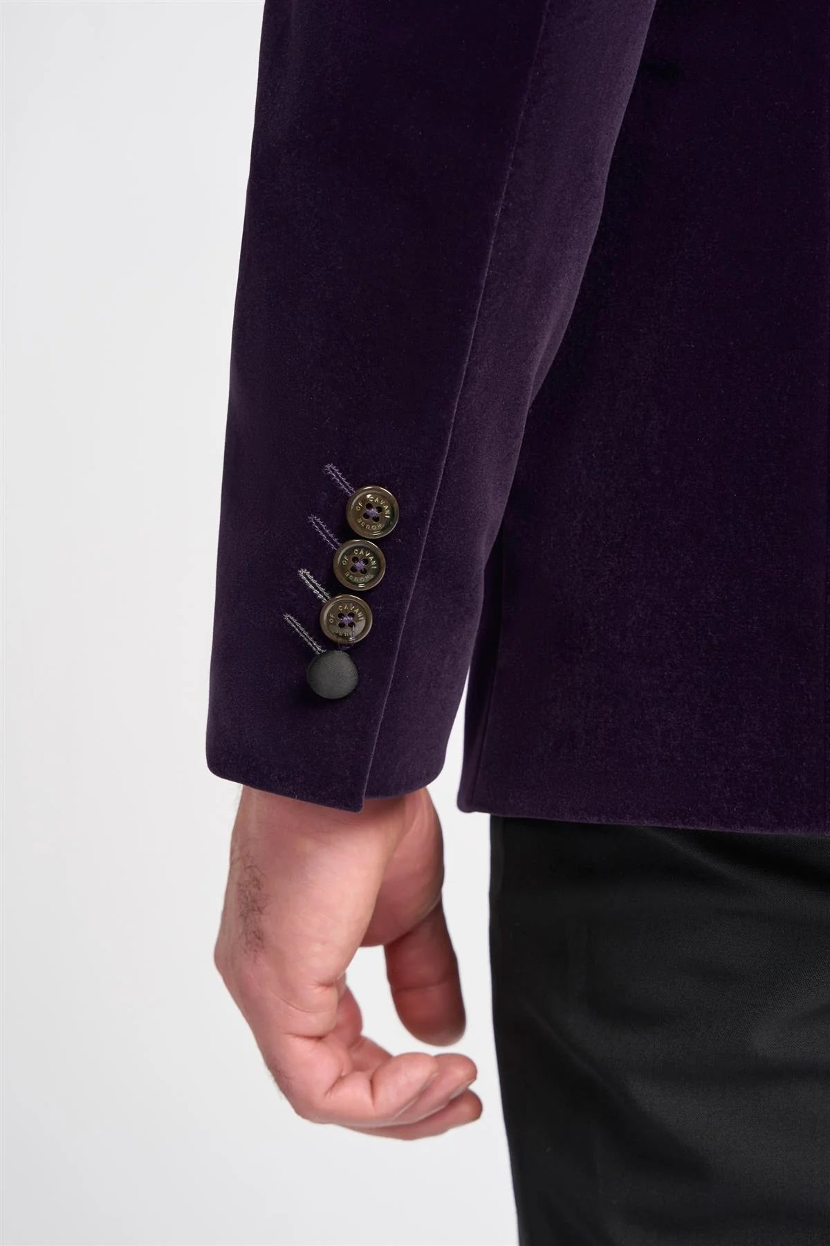 Cavani Rosa Velvet Jacket - Lilac