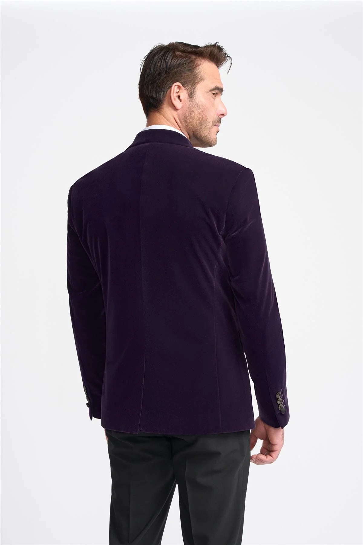 Cavani Rosa Velvet Jacket - Lilac