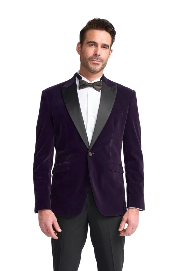 Cavani Rosa Velvet Jacket - Lilac