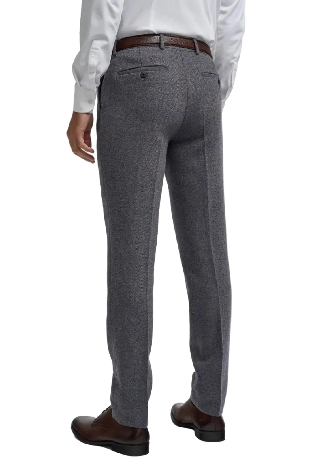 Cavani Thomas Tweed Trousers – Savoy Grey