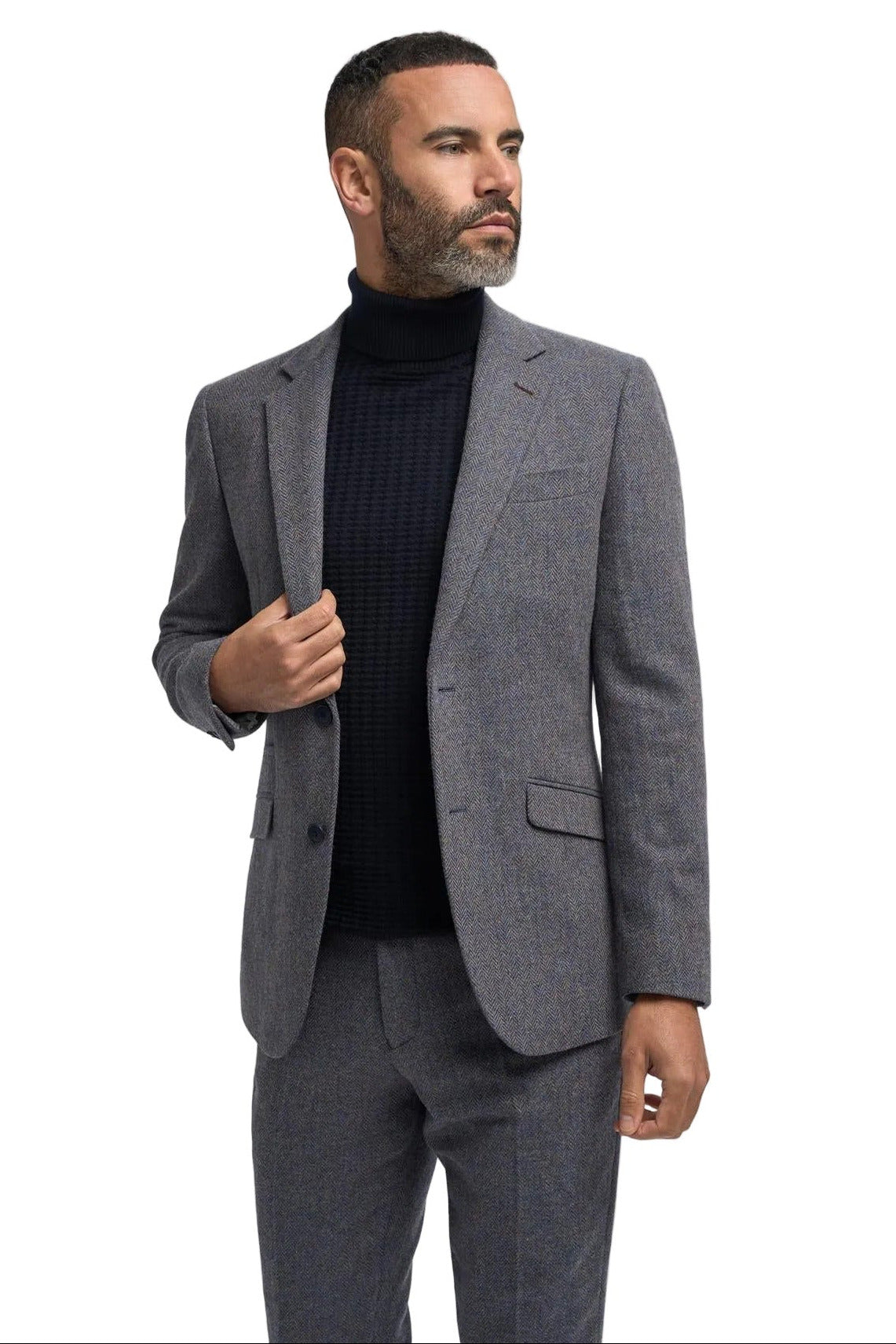 Cavani Thomas Tweed Jacket – Savoy Grey