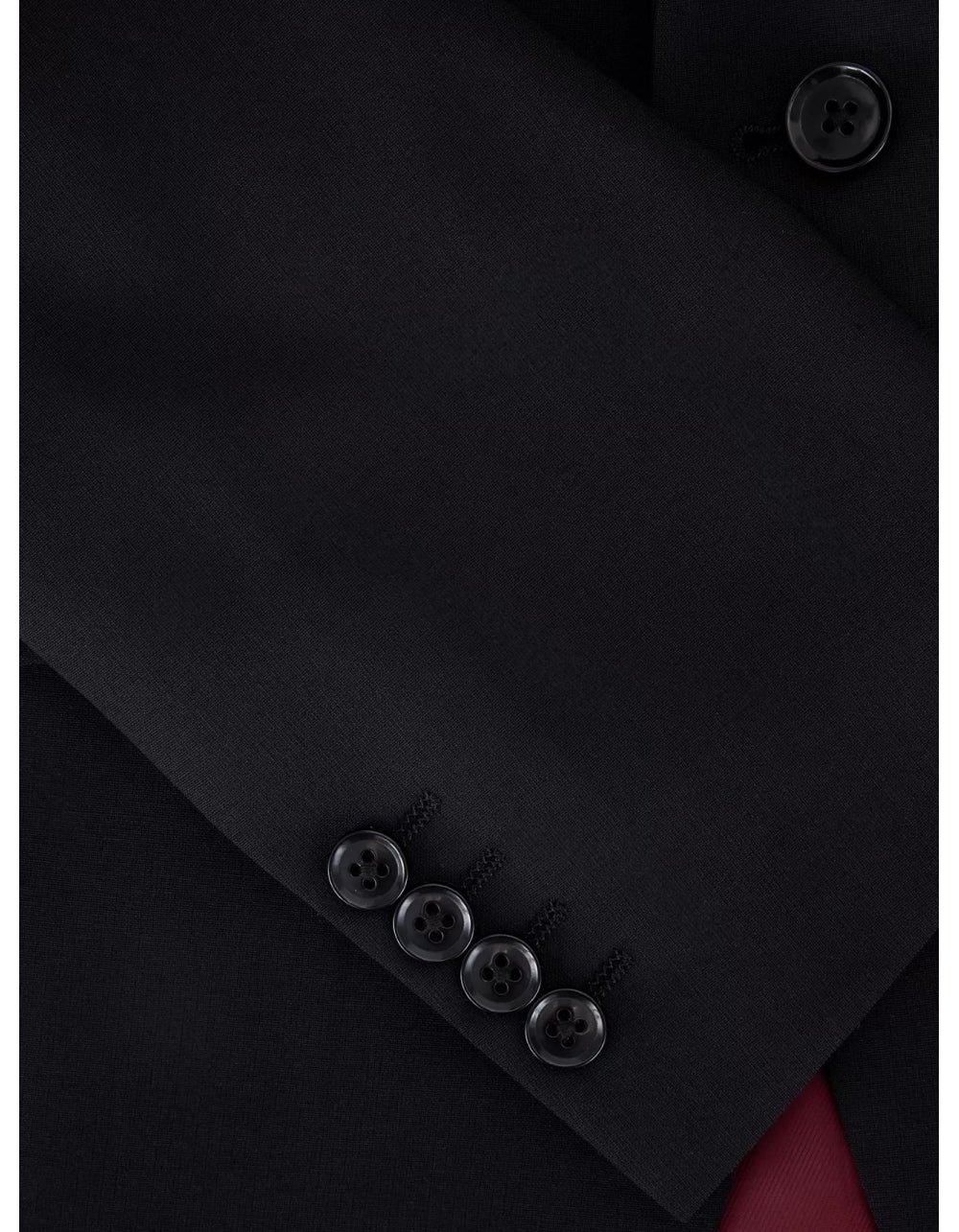 Dale Wool Mix Suit Jacket - Black