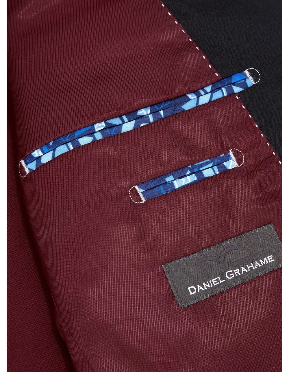 Dale Wool Mix Suit Jacket - Black