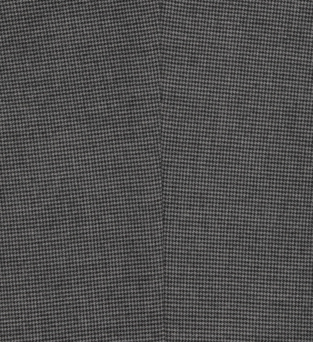 Bruhl Stretch Cotton Trousers Grey Dogtooth Check