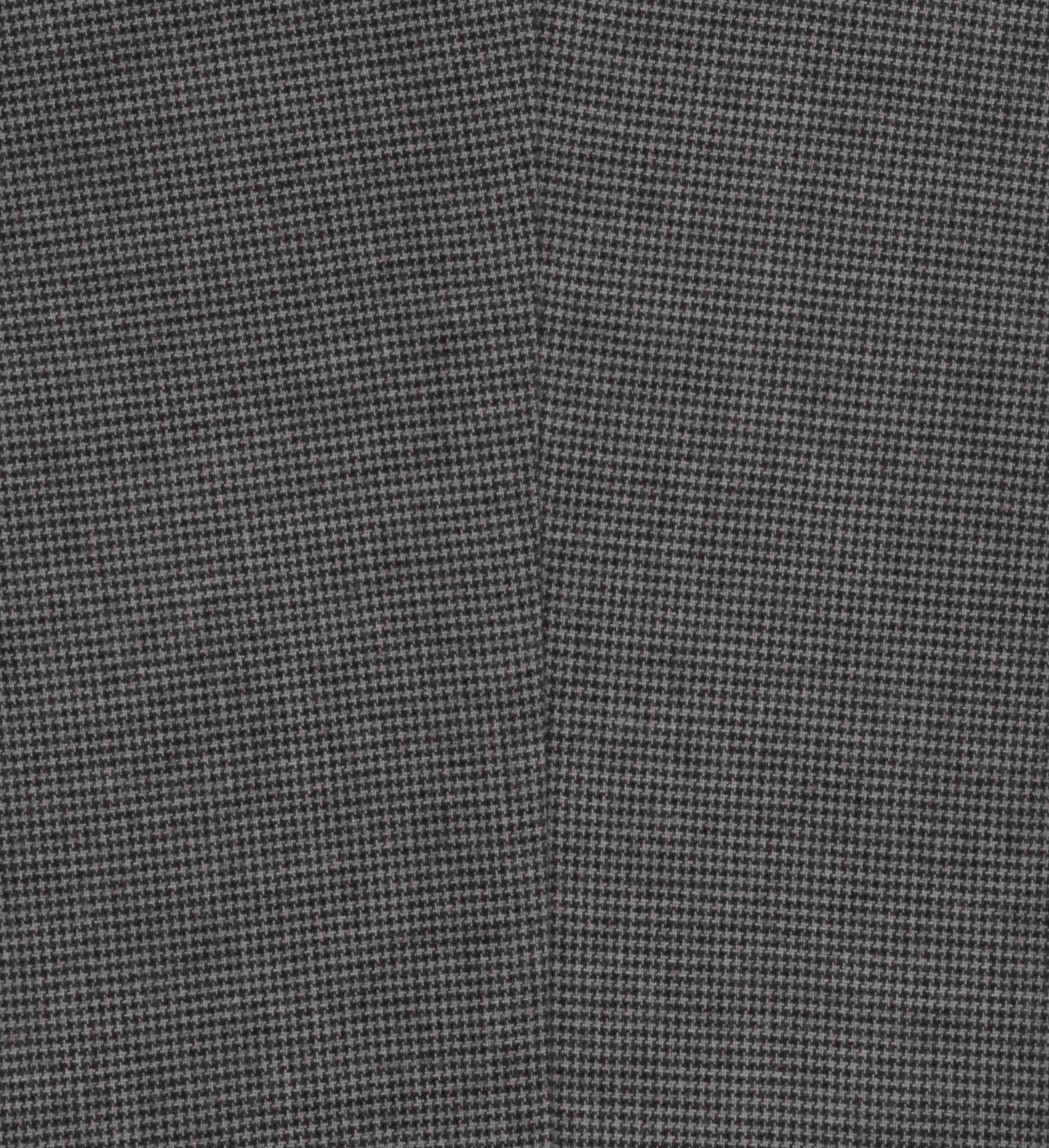 Bruhl Stretch Cotton Trousers Grey Dogtooth Check