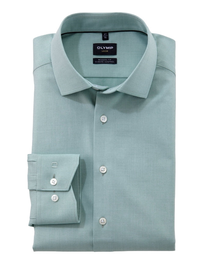Luxor Dynamic Flex Plain Shirt - Pale Sage