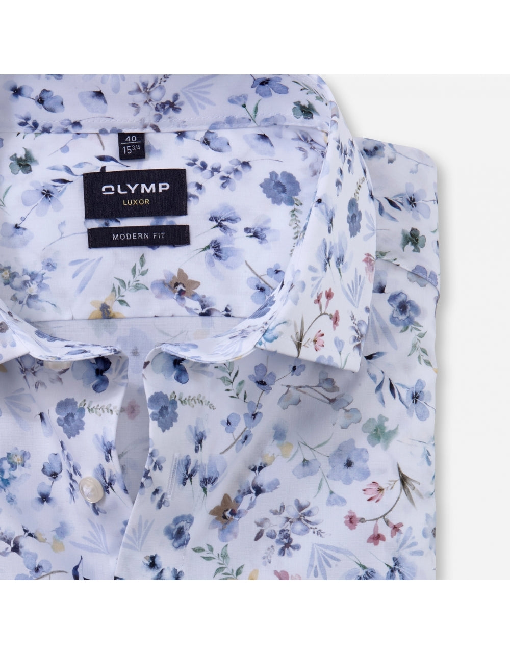 Luxor Floral Print Shirt - White