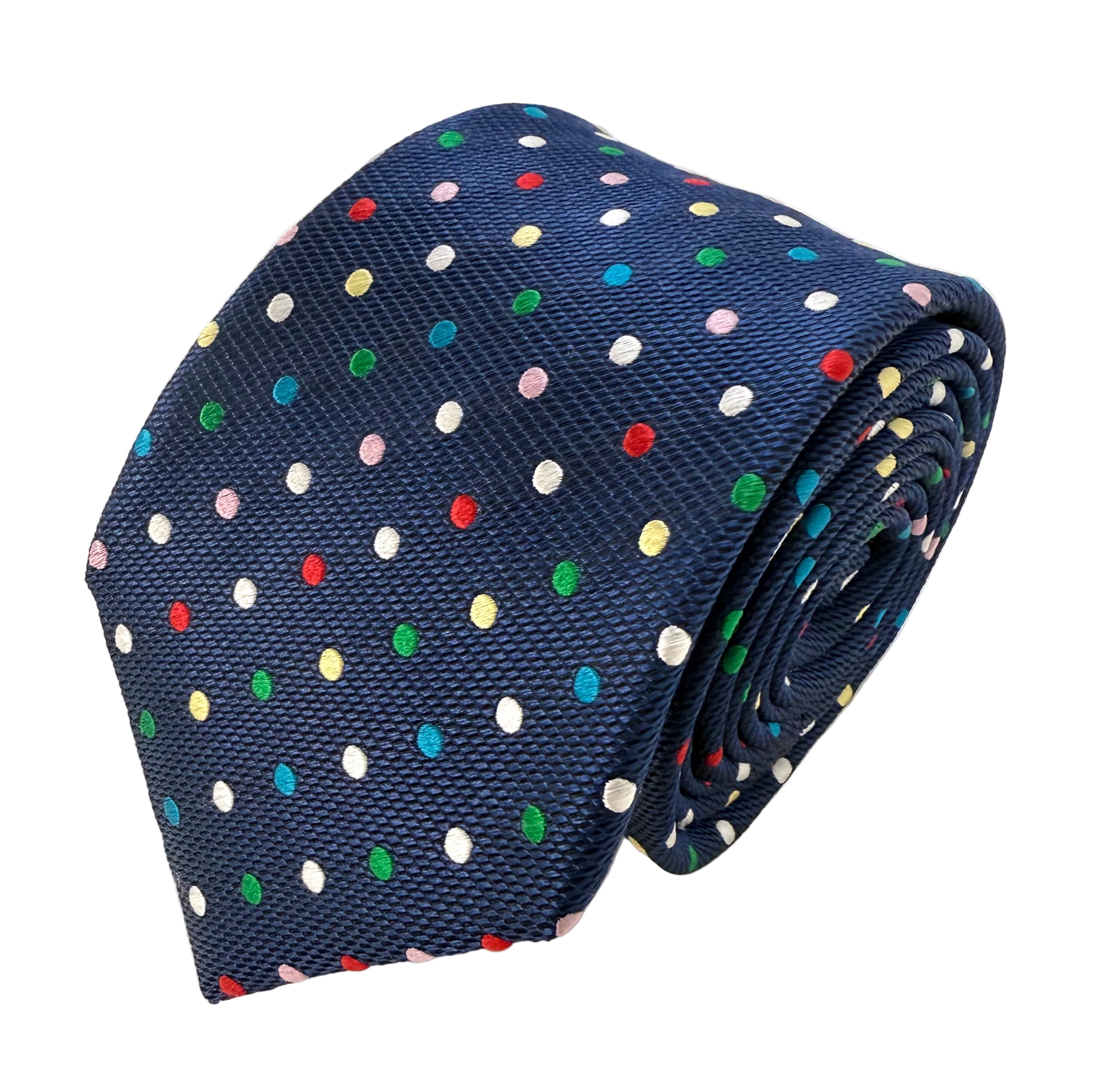 Red Label Polka Dot Navy / Multicolour