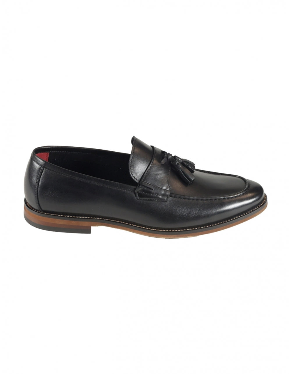 Parma Tassle Loafer - Black