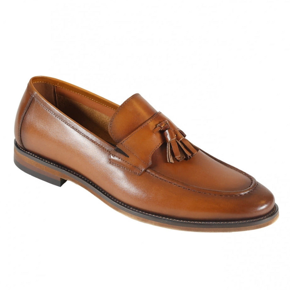 Parma Tassle Loafer - Tan