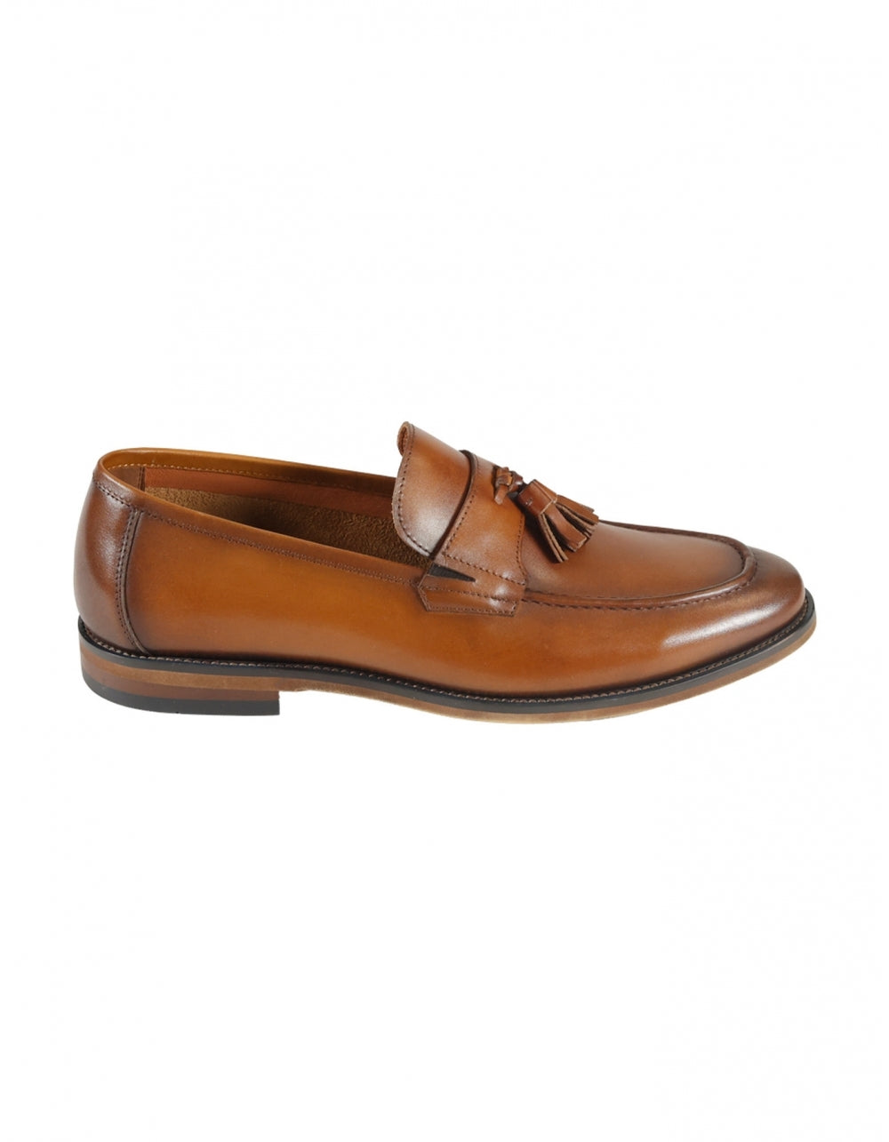 Parma Tassle Loafer - Tan