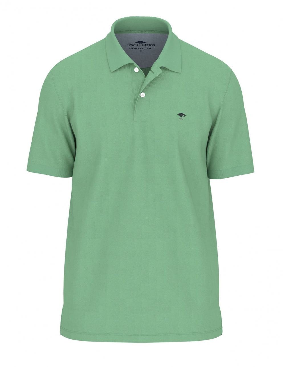 Premium Cotton Polo Shirt - Turf Green