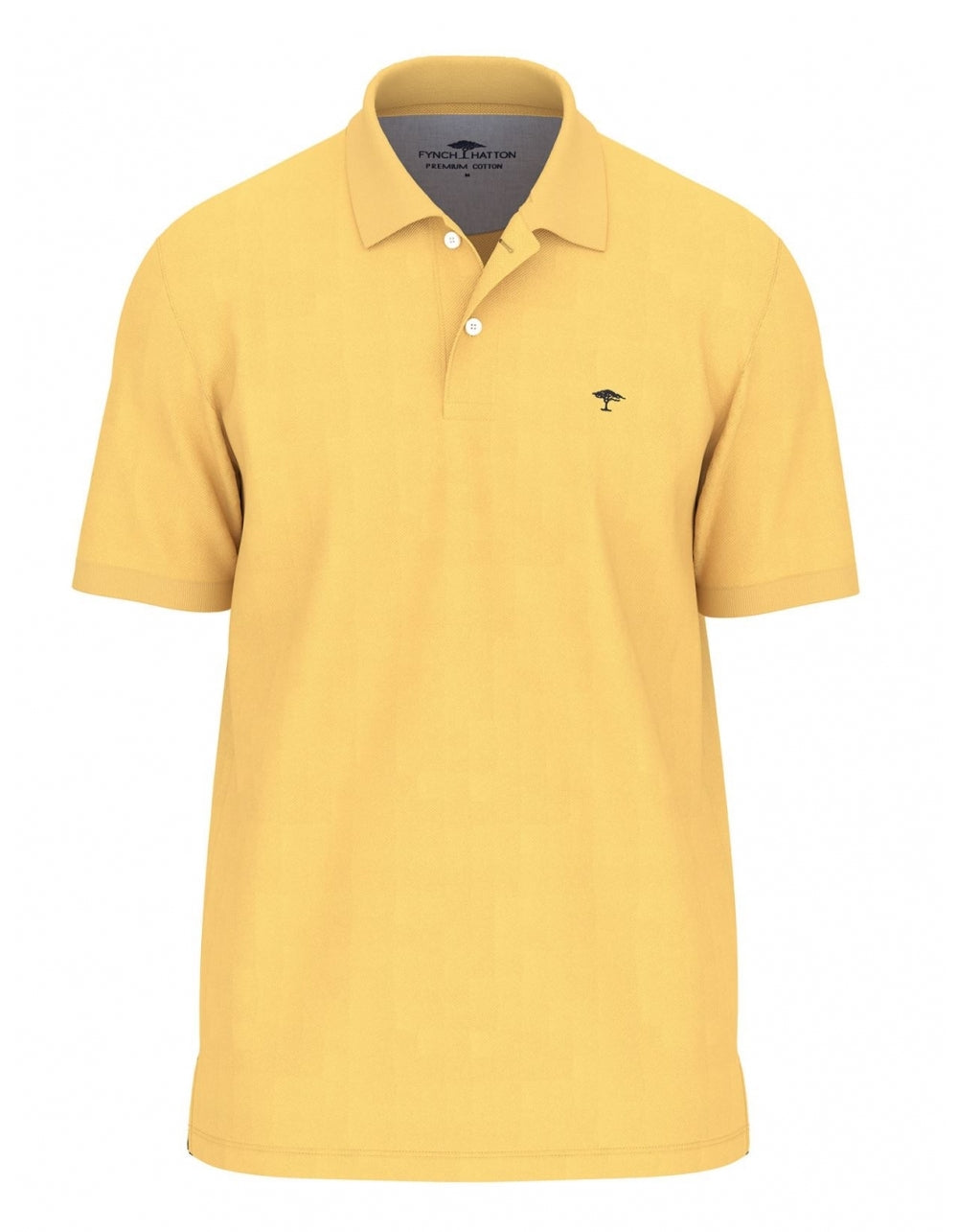 Premium Cotton Polo Shirt - Vivid Yellow