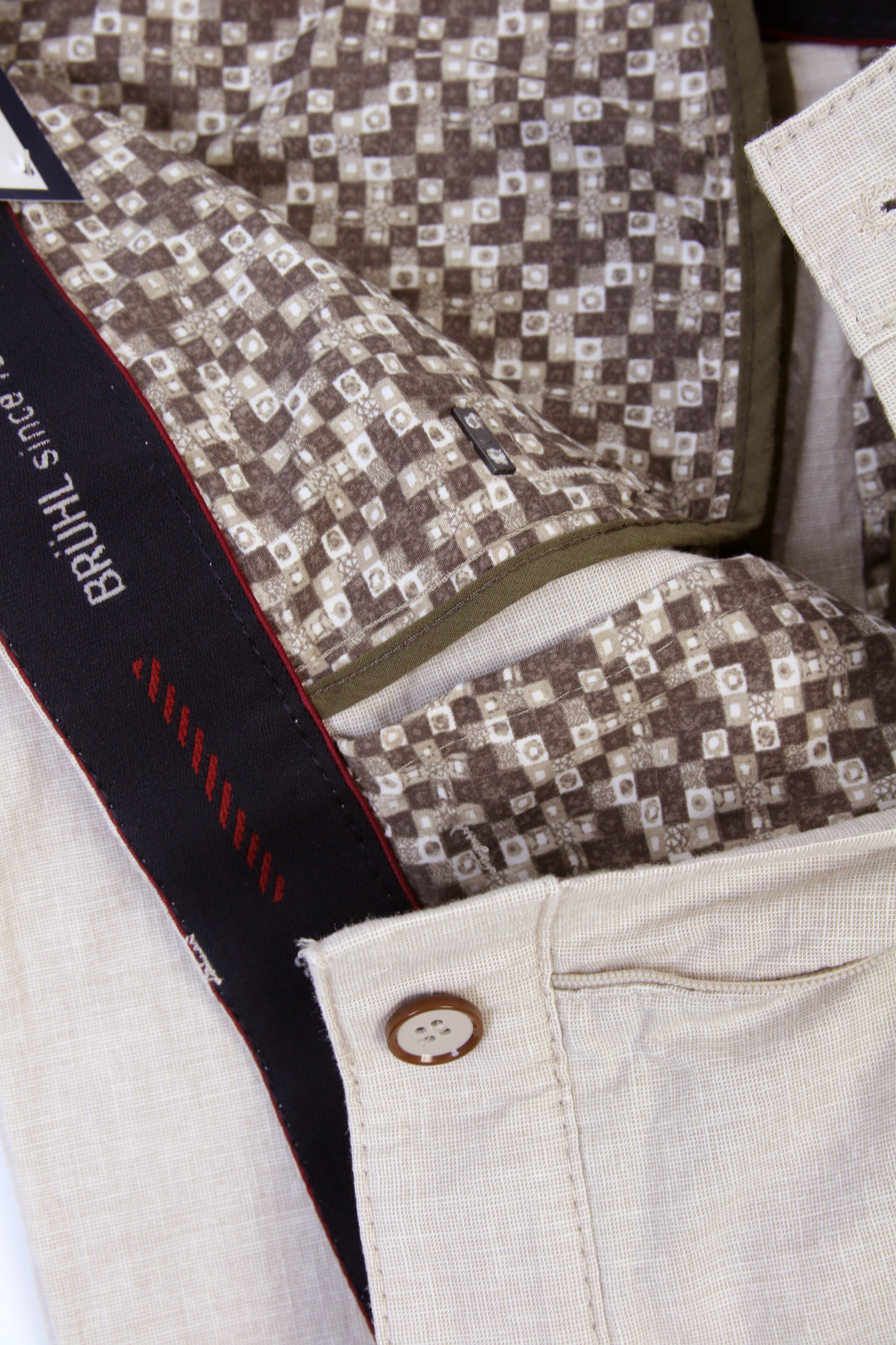 Giza Cotton Trouser- Sand