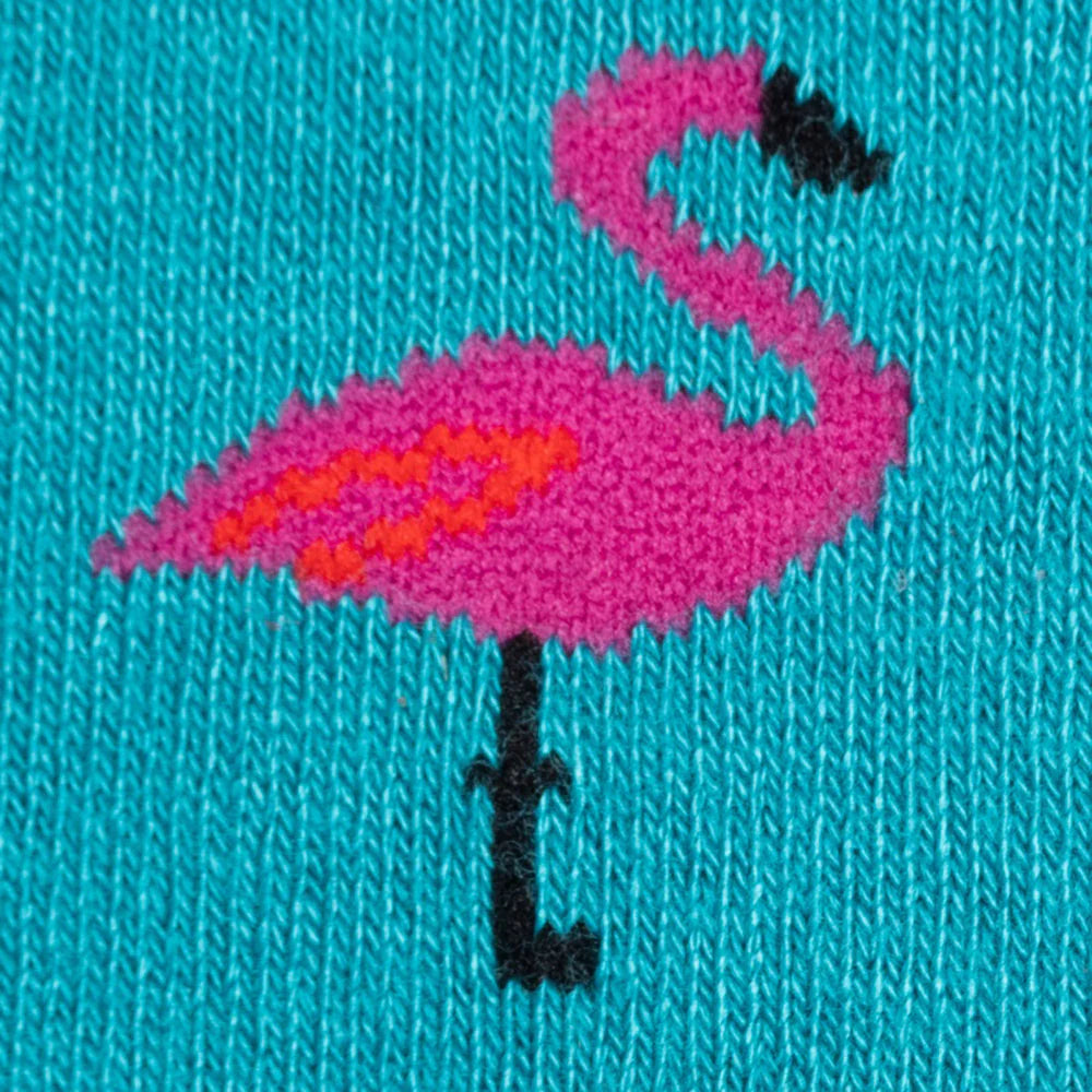 Flamingo Bamboo Socks | Swole Panda
