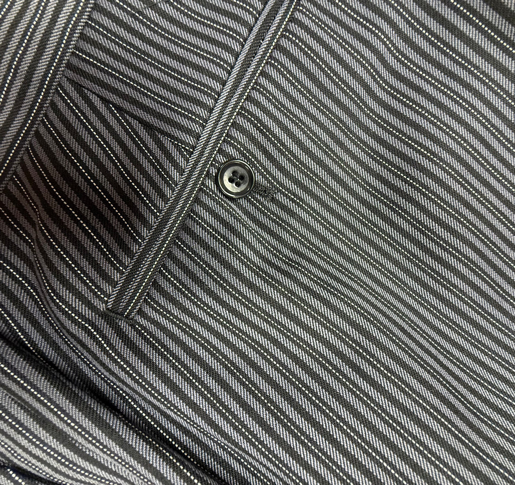 Classic Masonic Stripe Trouser - Grey
