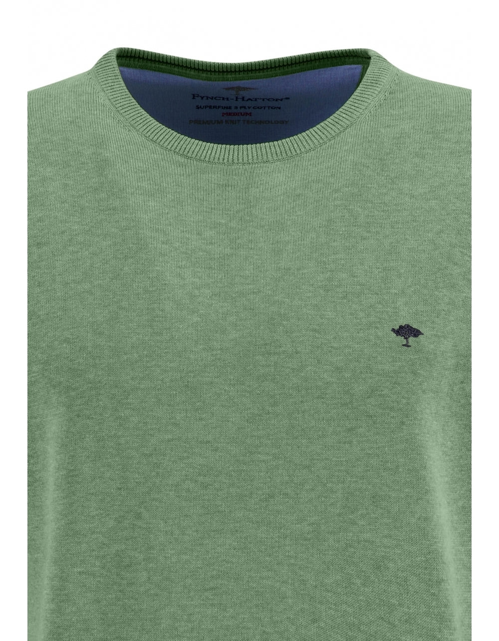Superfine Cotton Round Neck - Spring Green