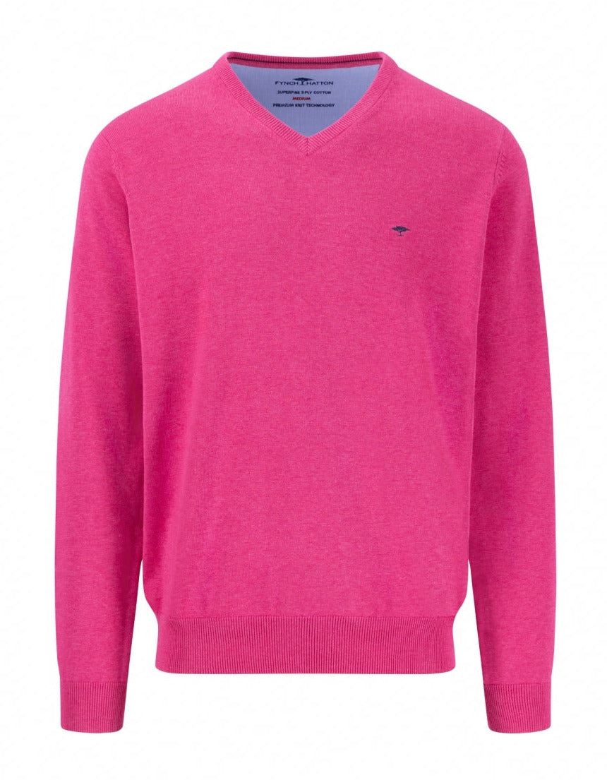 Superfine Cotton V Neck - Malaga