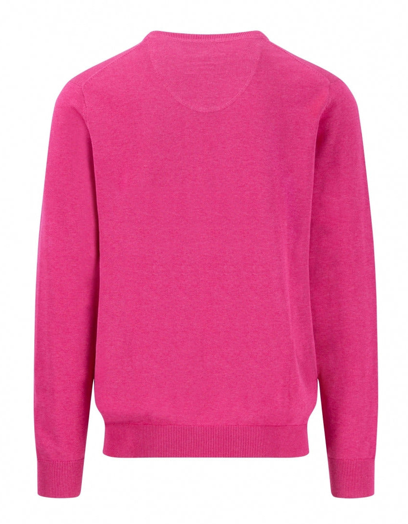 Superfine Cotton V Neck - Malaga