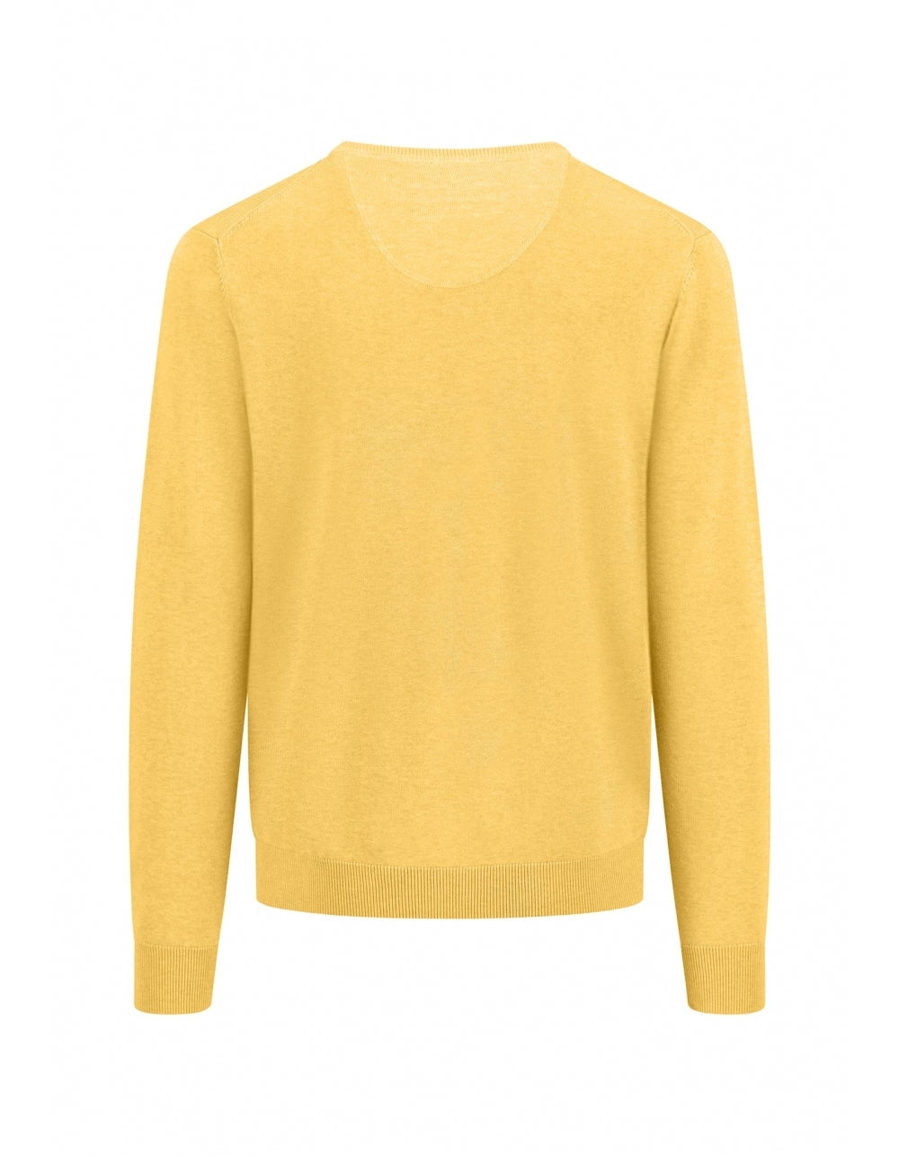 Superfine Cotton V Neck - Yellow