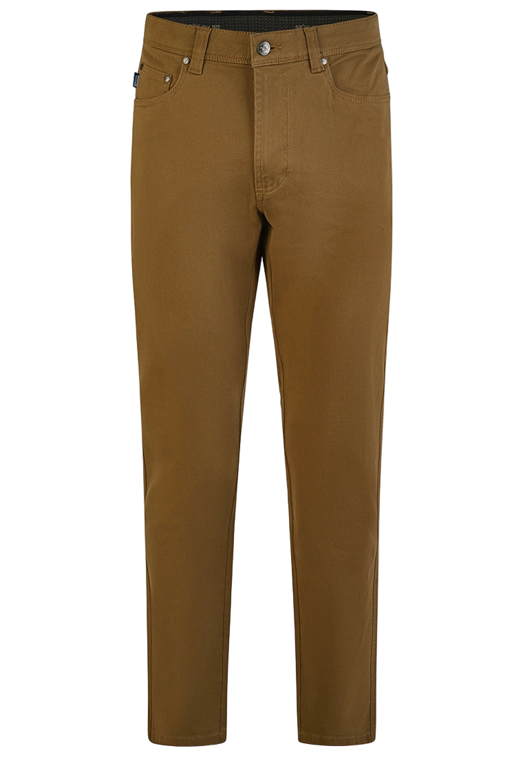 York Cotton High Stretch Chino - Sand