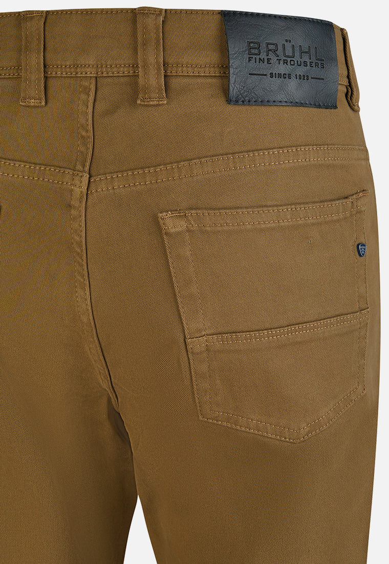 York Cotton High Stretch Chino - Sand